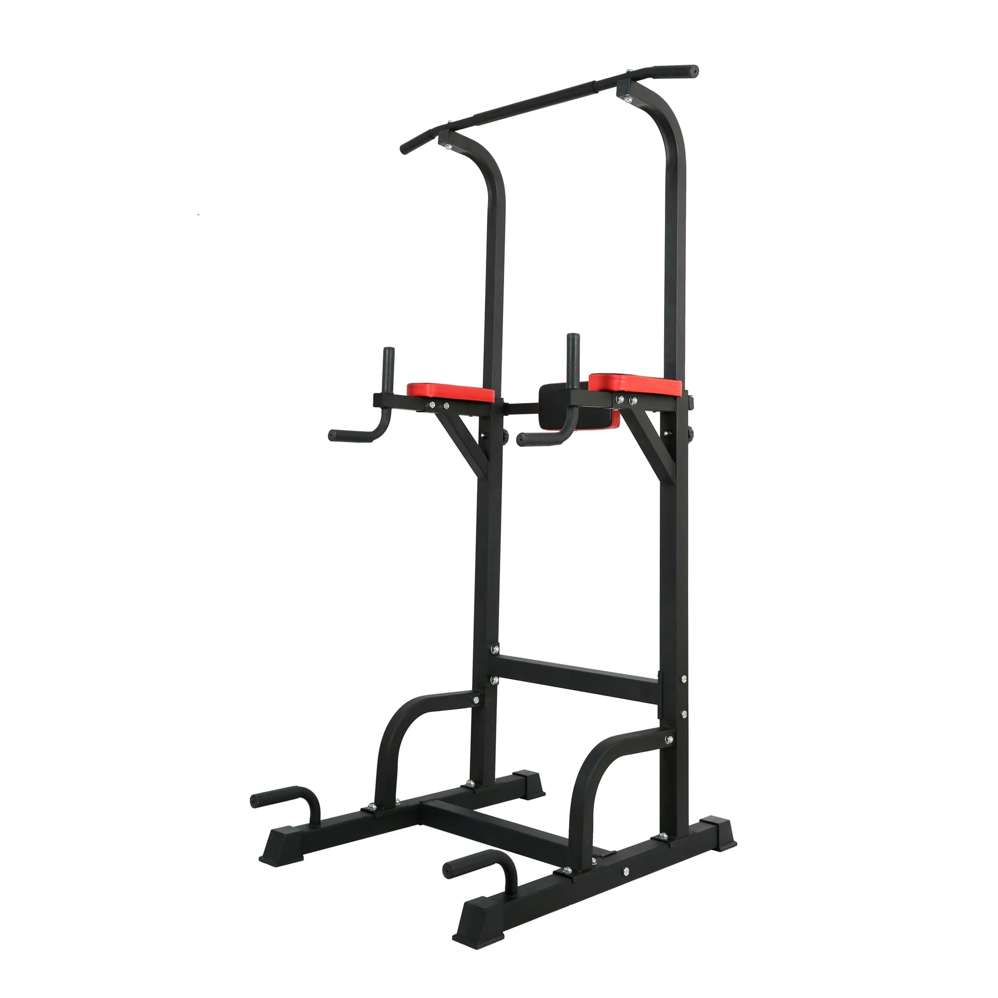Steel Pull up Bar with Adjustable Height and Dip Bars for Home Use Durable Doorway Mount