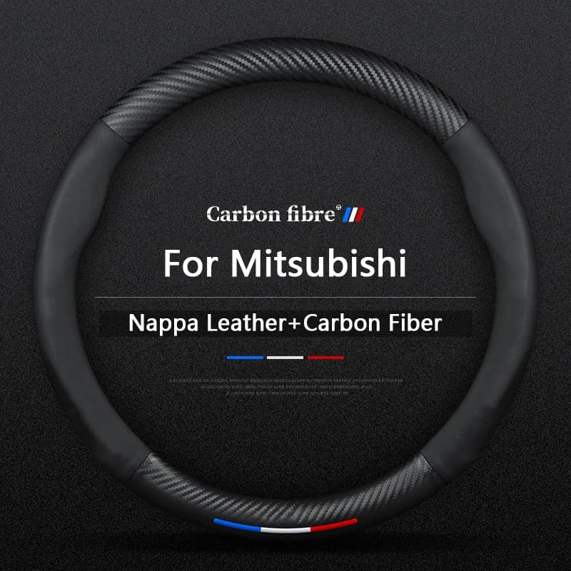 Carbon Fiber Car Cover for Mitsubishi Pajero Sport Outlander ASX Lancer Eclipse Ralliart Car Accessories