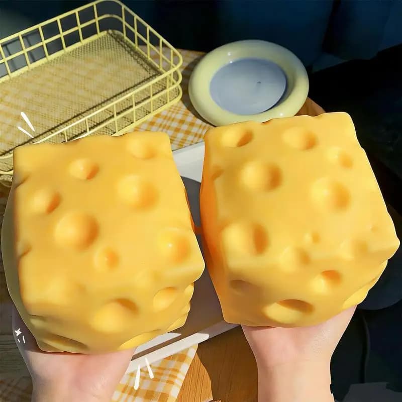 Cute Simulation Squeeze Fidget Toy Soft Elastic Stress Relief For Home Office School Kids Adults Relax