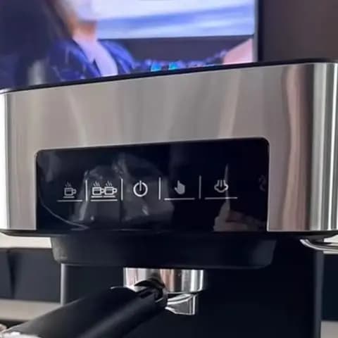 Macchina per Espresso Professionale in Acciaio Inox con Touchscreen Italiano per Uso Commerciale