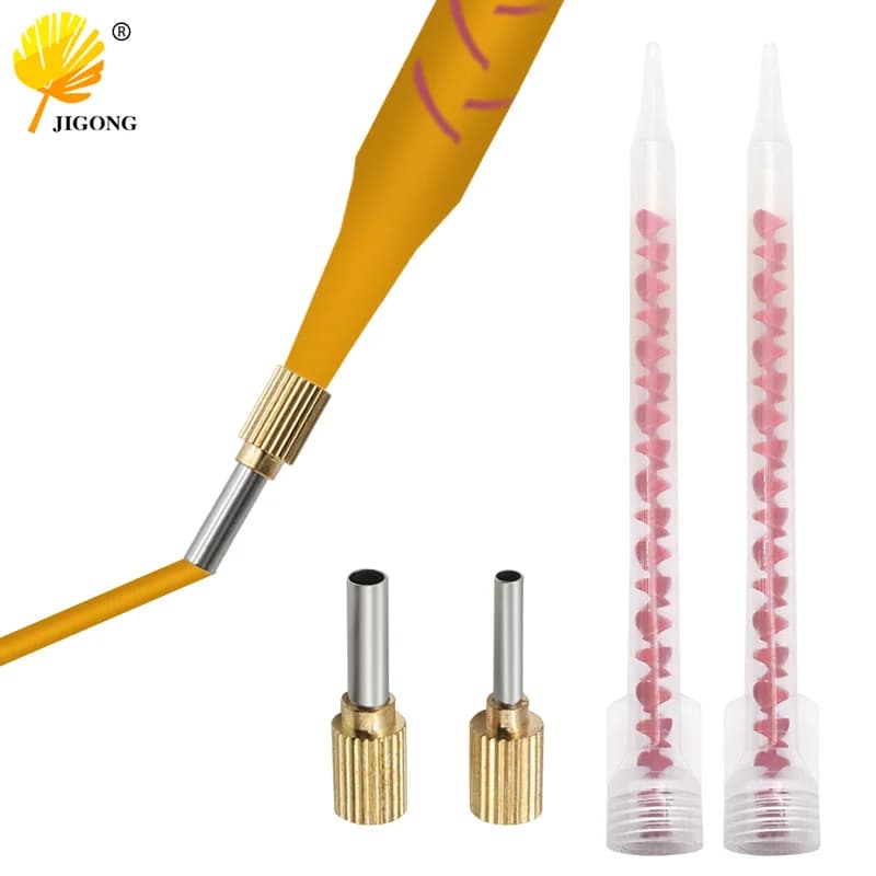 Sealant for tiles, mortar, static mixing nozzle, epoxy resin adhesives, beautiful nozzle for mixing pipe for stucco construction
