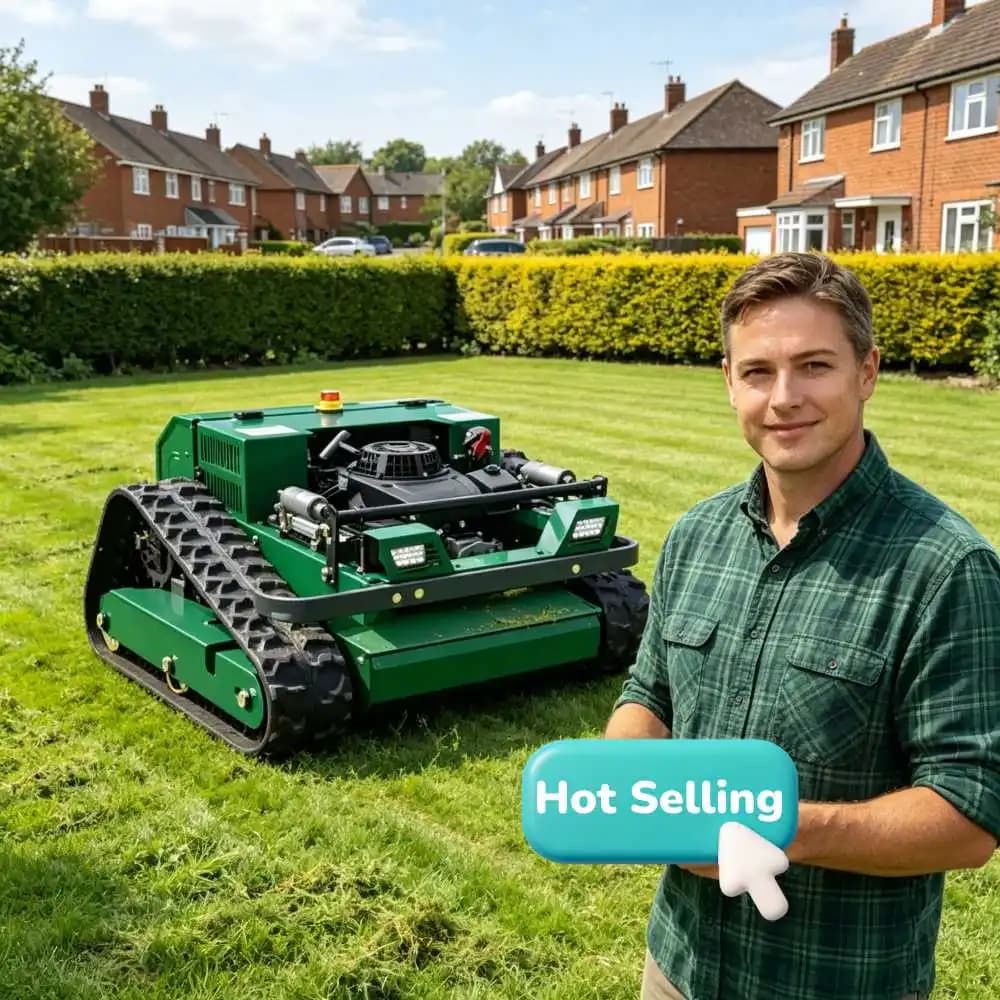 Construction Robot Customizable Anti-Slip Lawn Mower 800-1000 mm Farm CE Certified Direct Durable and Applicable