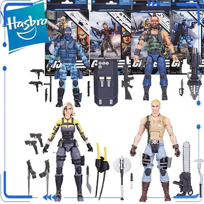 G.I. Originali di Hasbro Action Figure Joe DREADNOK BUZZER HAWK AGENT HELIX JASON SHOCKWAVE FARIA, Giocattoli per Ragazzi e Ragazze, Modellini da Collezione