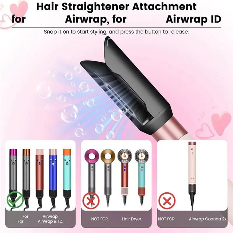 A44T Piastra per capelli aggiornata Accessorio grande spazzola volumizzante rotonda per accessori modelli Dyson Airwrap HS01 HS05 HS08