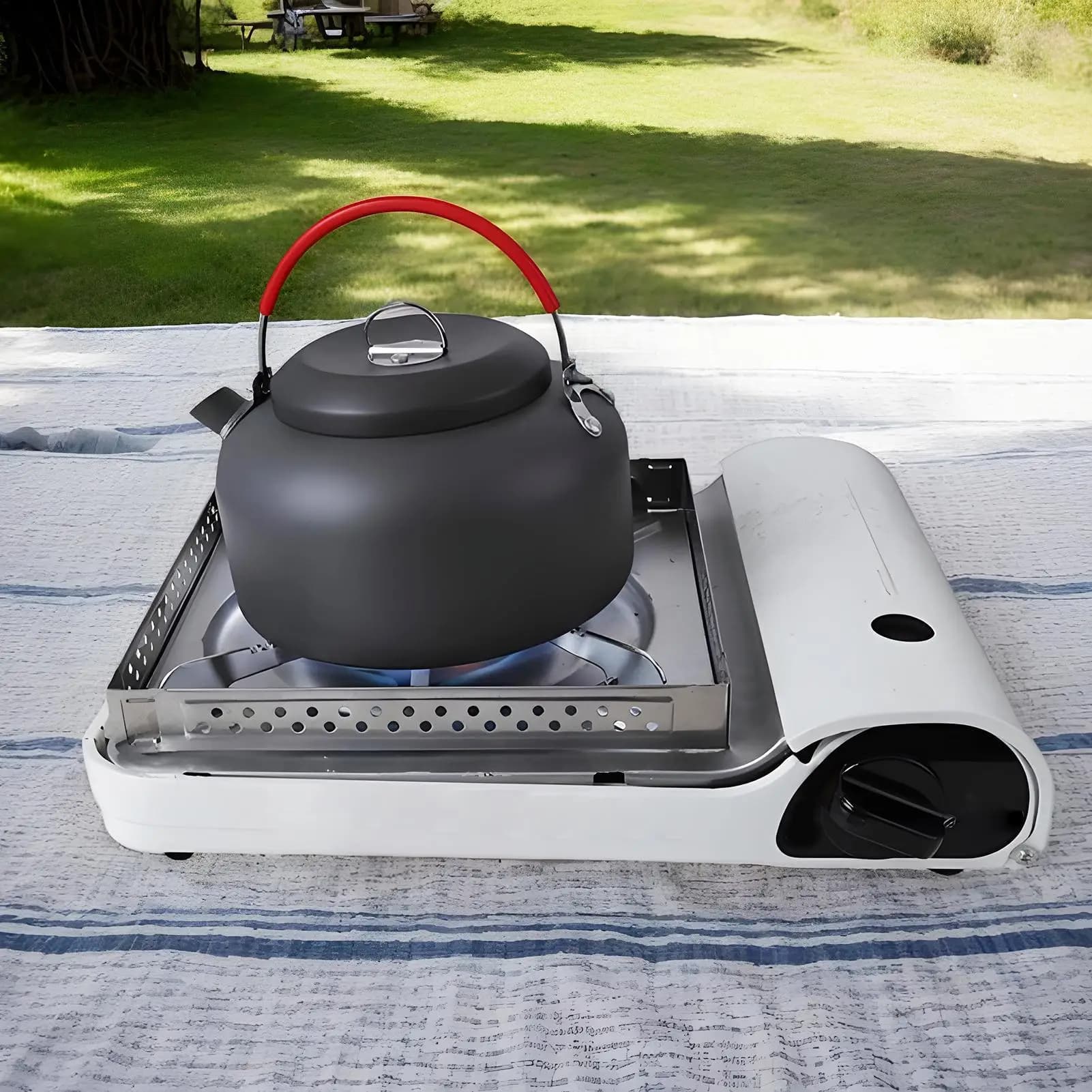 Windscreen for camping stove Windscreen for outdoor stove Foldable portable oven high temperature resistant stainless steel