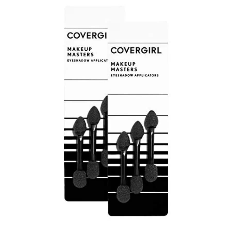 COVERGIRL Makeup Masters Eyeshadow Applicators, 3 Count Pack of 2