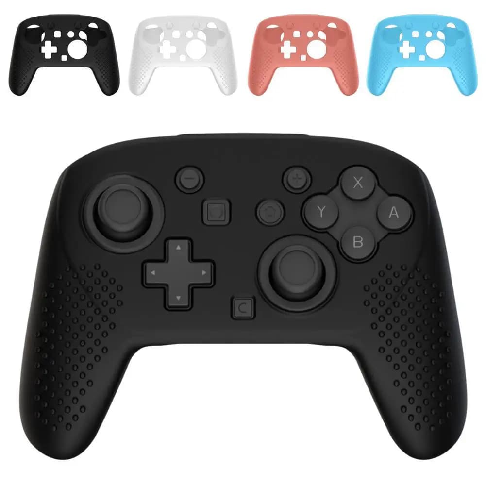 Per Switch 2 Pro Custodia protettiva in silicone Gamepad Manopole per joystick Pelle antiscivolo e resistente al sudore Migliora l'esperienza di gioco