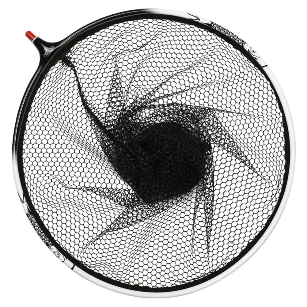 Testa per Guadino in Lega di Titanio, Telaio in Metallo Resistente, Rete in Nylon Pratica, Leggera e Anti-Incrostazione per la Cattura del Pesce