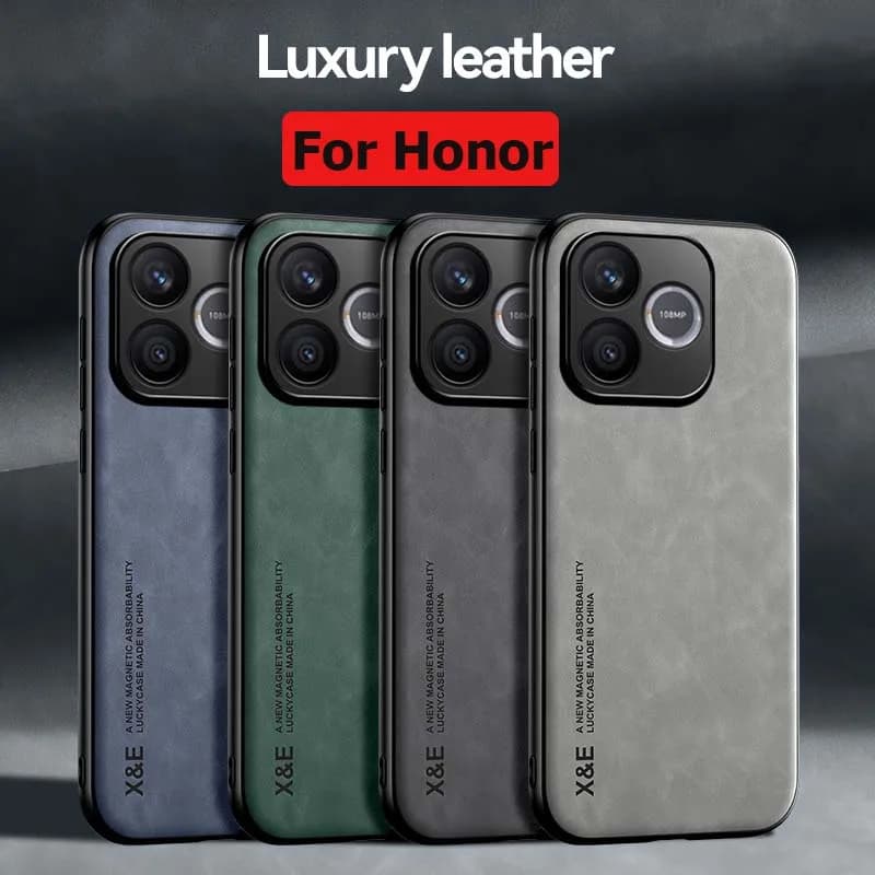 Custodia Antiurto per Honor 600 Pro, Cover Protettiva con Supporto Magnetico per Auto, Coque Fundas Capa per Honor 600 Lite 600