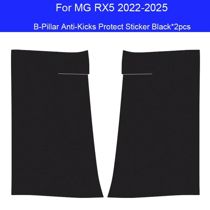 Auto B-Pilastro Anti-Sporco Porta Anti-Calcio Proteggere Pad Per MG RX5 2022-Presente Auto Tronco Resistente Ai Graffi Accessori Interni