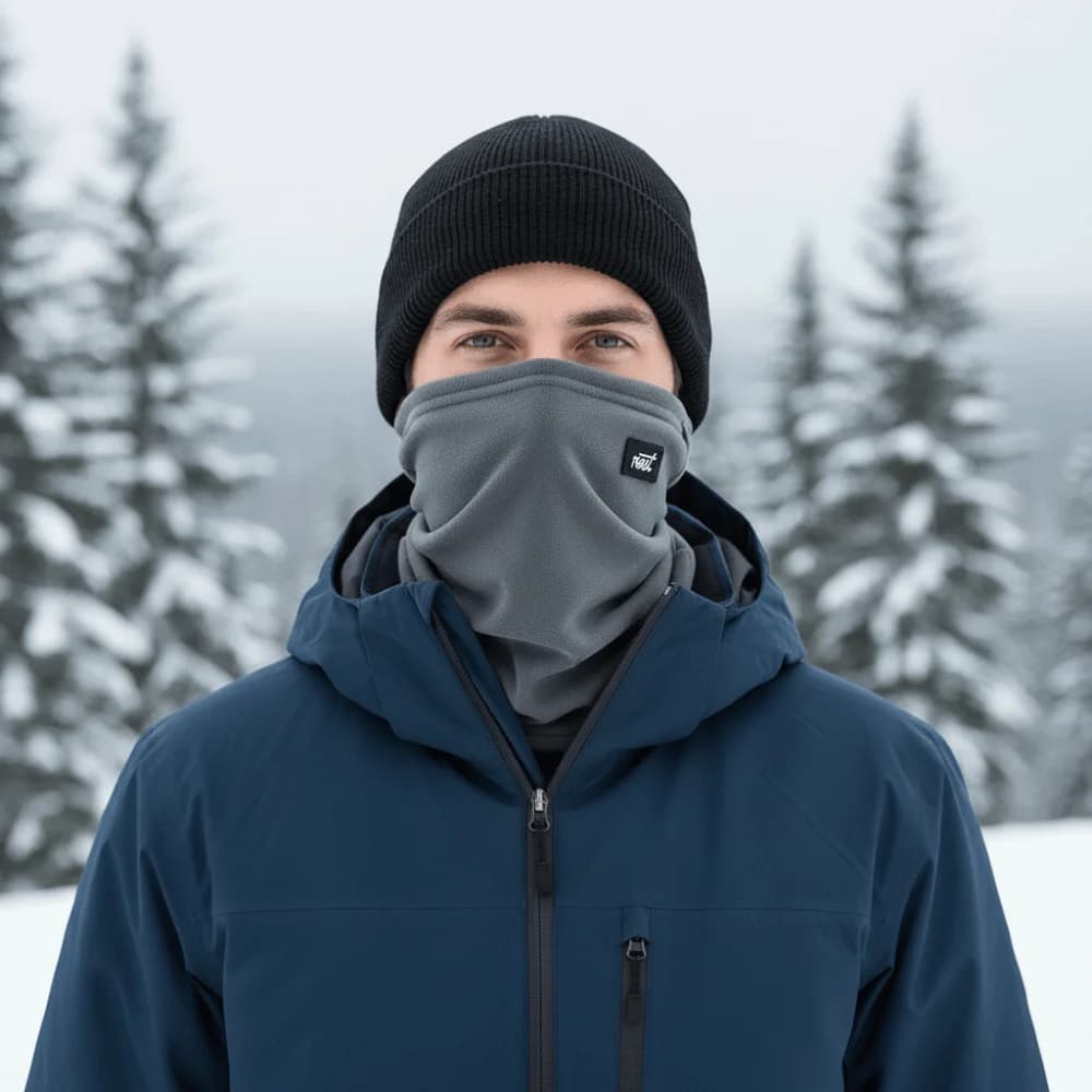 Garden Supplies Lightweight Warm Hiking Scarves Balaclava Style Solid Color Winter Scarves Unisex Headwear Neck Gaiter Outdoor