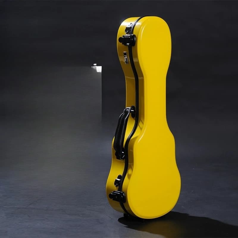 Guitar case Ukulele 21-inch bright light, hard case, anti-collision single shoulder diagonal straddle piano case