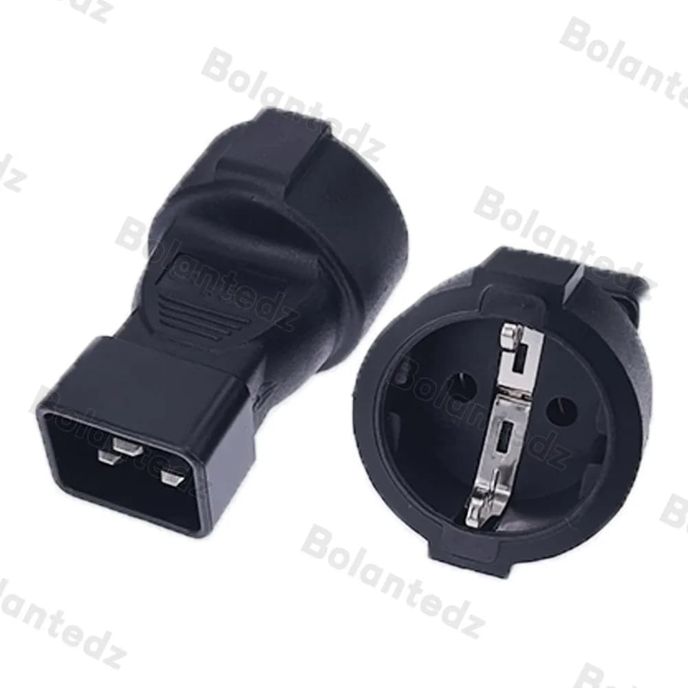 Spina Schuko tedesca a adattatore C20 16A 250V IEC 60320 Cavo di alimentazione resistente per server UPS PDU Attrezzature industriali 2025 Nuovo