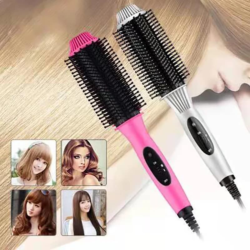 Electric Hair Smooth Brush, Iron Curly Hair, Fast Heating Comb, Hair Care Tool