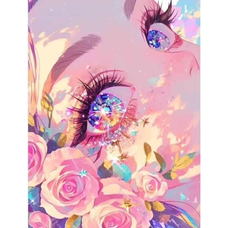 Diamond Painting Kits Girl Picture Mosaic Embroidery Cross Stitch Wall Art Crafts DIY Diamond Art Home Decor