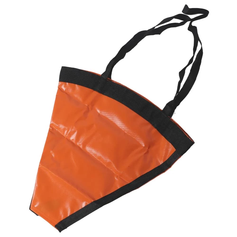 Calzino da deriva arancione portatile Drogue Drift Anchor Sea Anchor Marine Boat Paracadute Kayak