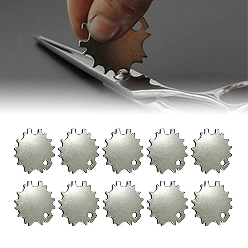 10 pezzi strumento di regolazione della forbice per taglio dei capelli chiave di tensione universale per cesoie per toelettatura di bellezza regola la chiave stringere le viti