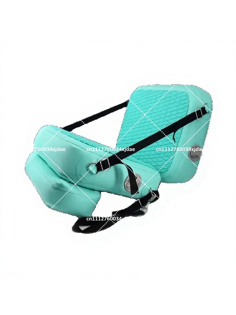 Inflatable PVC Surf Paddle Board Seat Kayak Canoe Waterproof Adjustable Backrest Cushion Fishing Boat