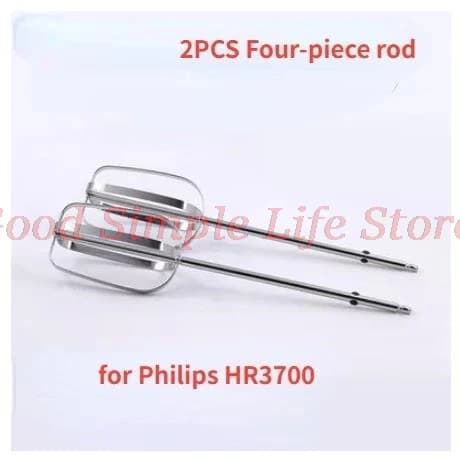 2 PZ per Philips HR3700 frusta elettrica mixer bar 12 linee / quattro linee barra accessori testa battente in acciaio inossidabile