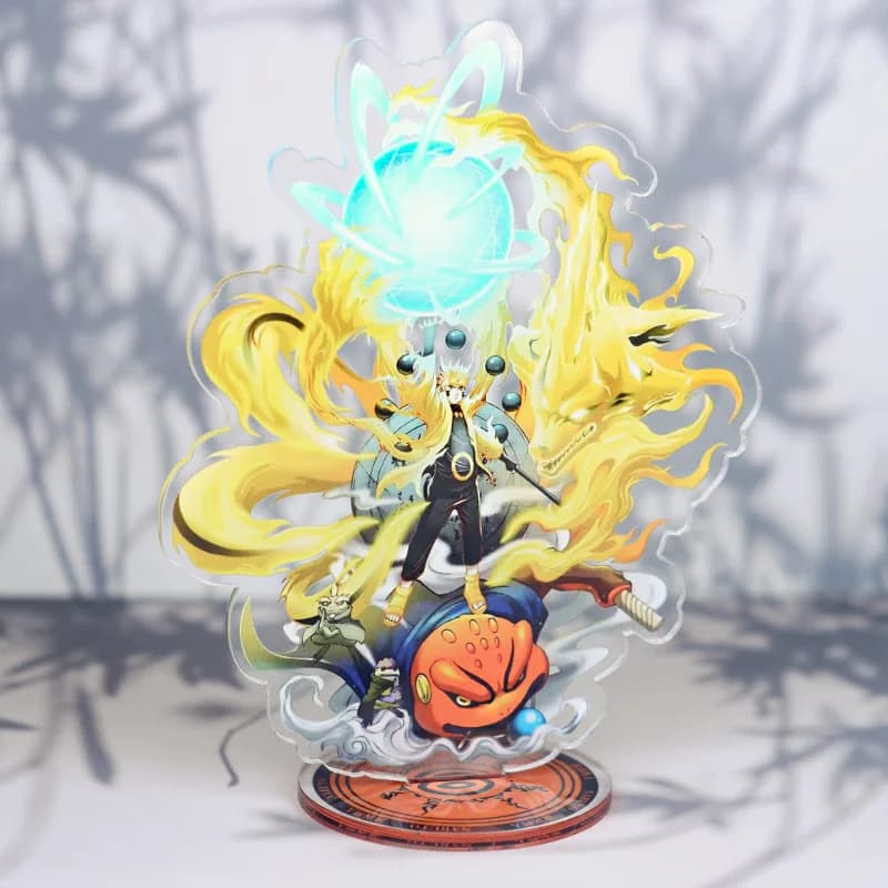 Anime Uzumaki Hatake Kakashi Uchiha Itachi Sasuke Madara Namikaze Minato Gaara Acrylic Stand Figure Toys