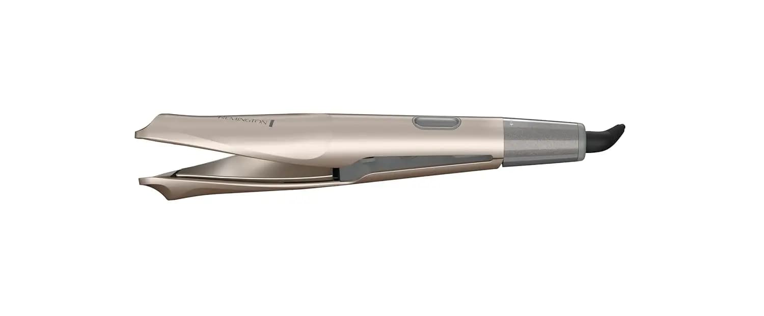 1" Multi-Styler with Twist & Curl technology, plate and iron hair curling in one tool, color care protection, champagne