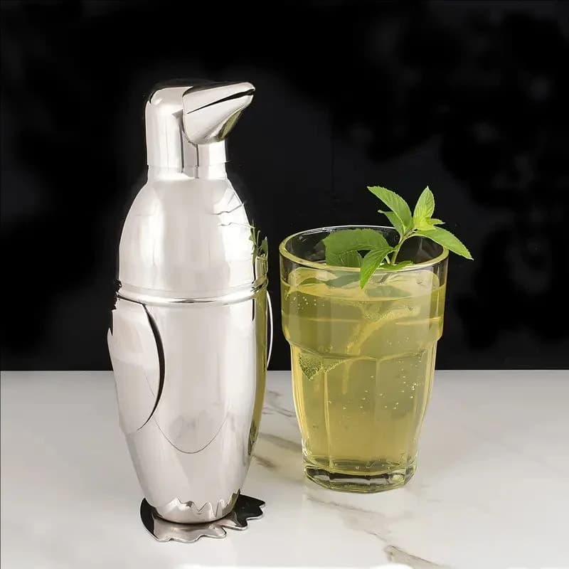 2025 Nuovo acciaio inossidabile Cocktail Shaker Strumenti per barista Kit per barista Martini Bar Sharker Drink Mixer Set bicchieri per la casa