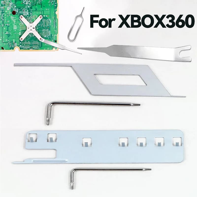 1Set Outils D'Ouverture De Console Xbox 360 Fat Slim Compatibili Avec Xbo 360 Professionnel Tx X Pince X-Clamp Outil De Retrait