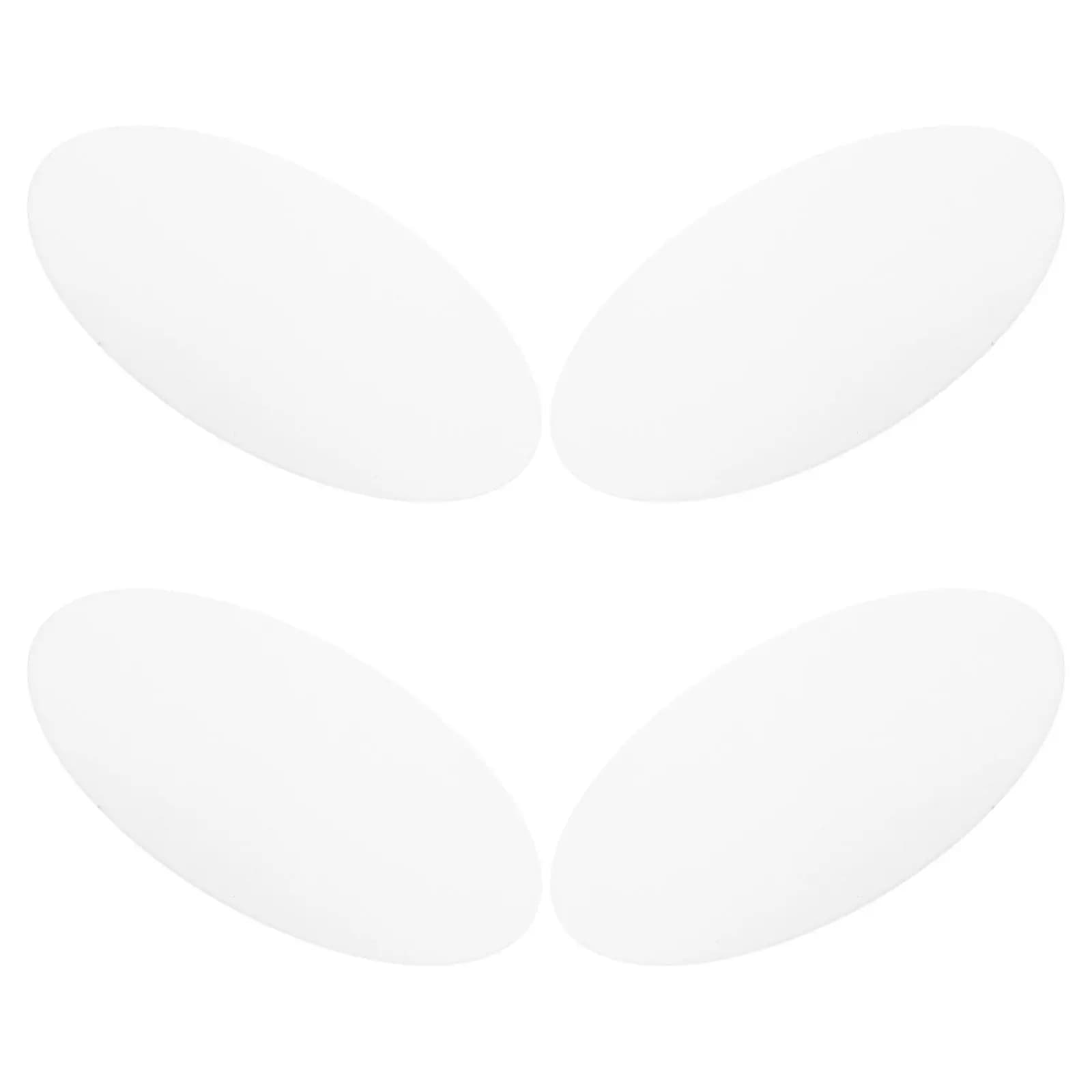 4Pcs Round Acrylic Ceiling Light Shade Panel Frosted Replacement Lampshade Cover Diffuser for Home Office Party Lighting Fixture