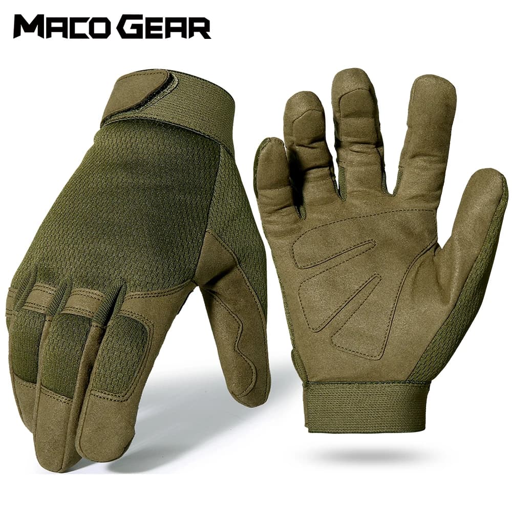 Tactical Gloves for Outdoor Sports Training Climbing Tyre Cycling Bicycle Anti-wear riding MTB Road Bike Light Gloves for Men