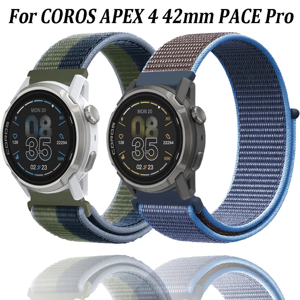 20/22mm nylon strap for COROS APEX 3/2 1 Pro PACE Pro 3 2 Suunto Race 2-S Run Ocean 3 CMF Watch 3 2 1 Pro Band