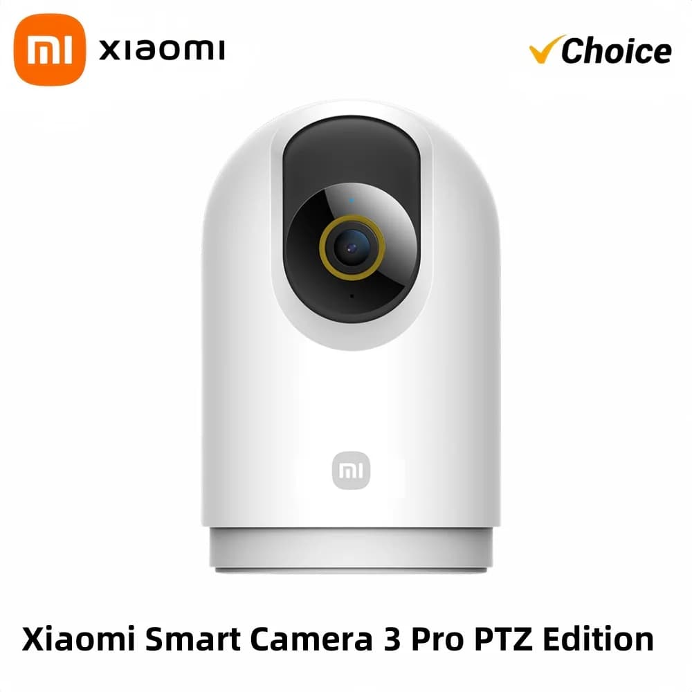 Xiaomi Smart Camera 3 Pro PTZ Edition 5MP Starlight Color Night Vision Copriobiettivo PTZ AI Rilevamento animali domestici umani Baby Monitor
