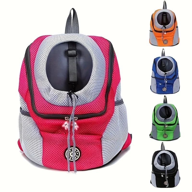 Borsa pettorale pieghevole Zaino per animali da esterno Zaino da viaggio portatile per gatti Zaino per animali traspirante per cani