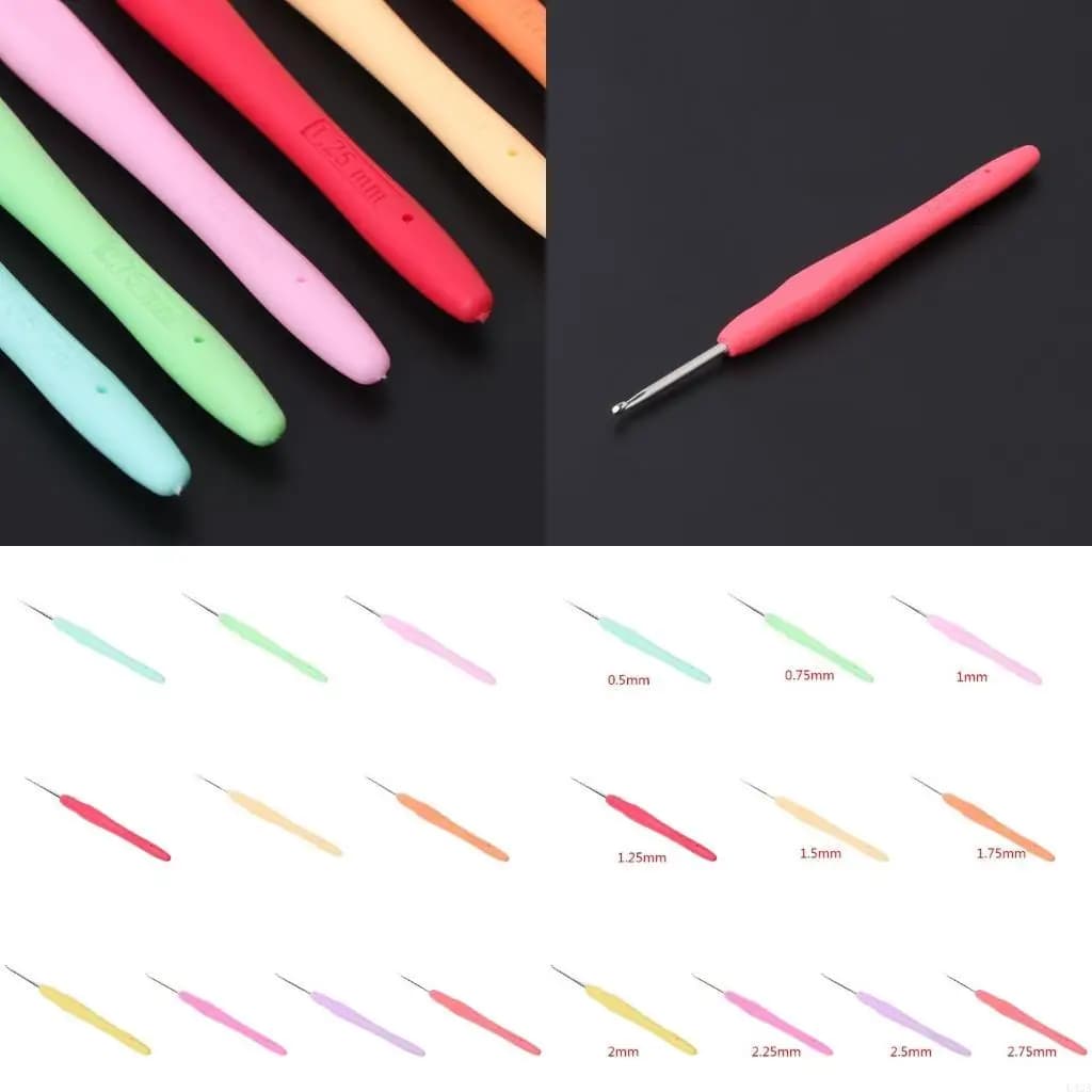 L43A Metal Knitting Needle Twist Yarn Woven DIY Projects Accessory