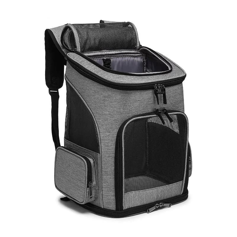 Large Pet Travel Backpack Space Capsule Style Portable Carrier for Maine Coon Cat Corgi Shiba Inu Comfortable Breathable Pet Bag