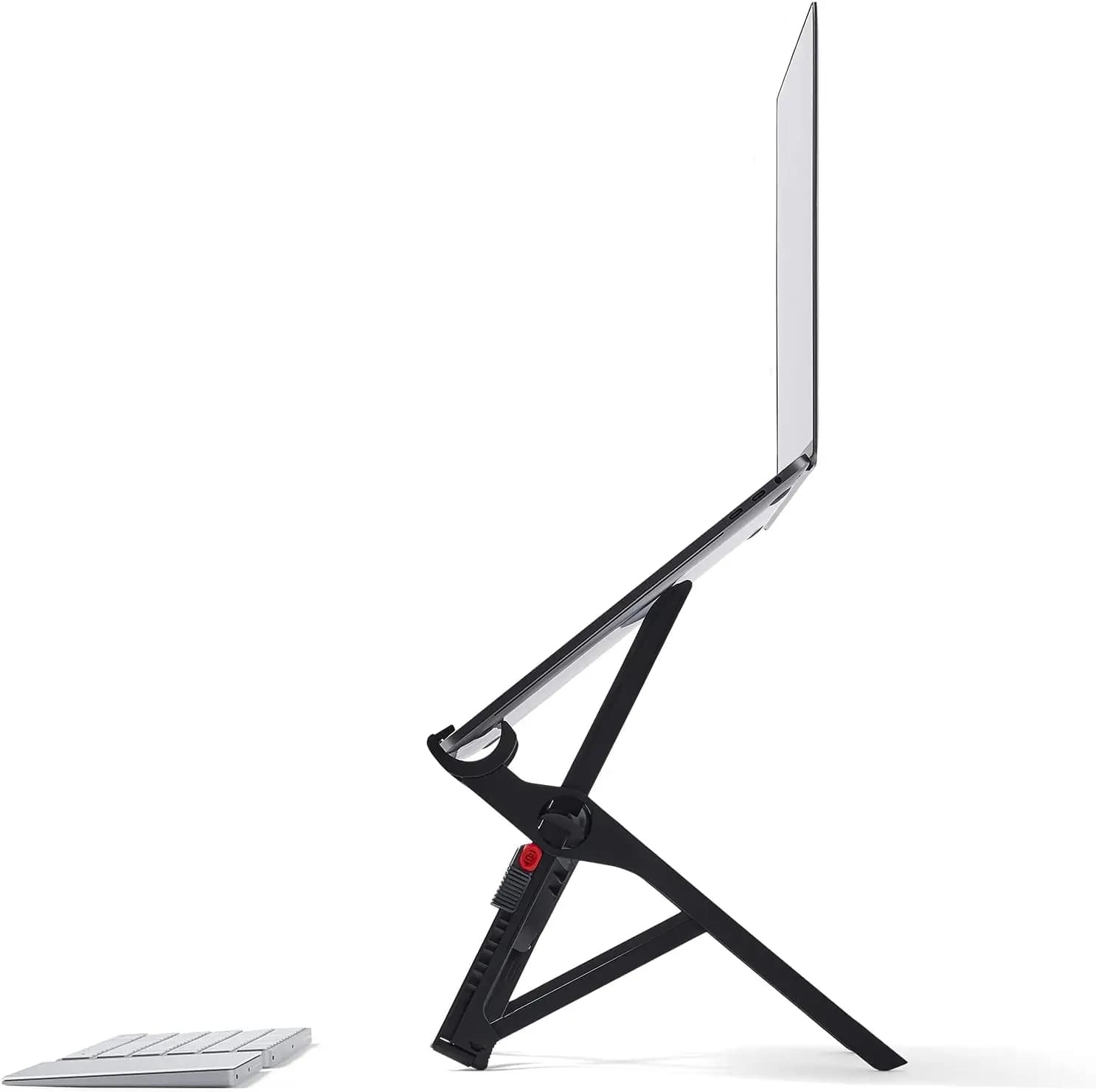 Supporto per Laptop Ultra Portatile e Regolabile - Posizionabile a Livello degli Occhi - Sollevamento Schermo da 6,5 a 12,5 Pollici per Laptop da 12 a 18 Pollici