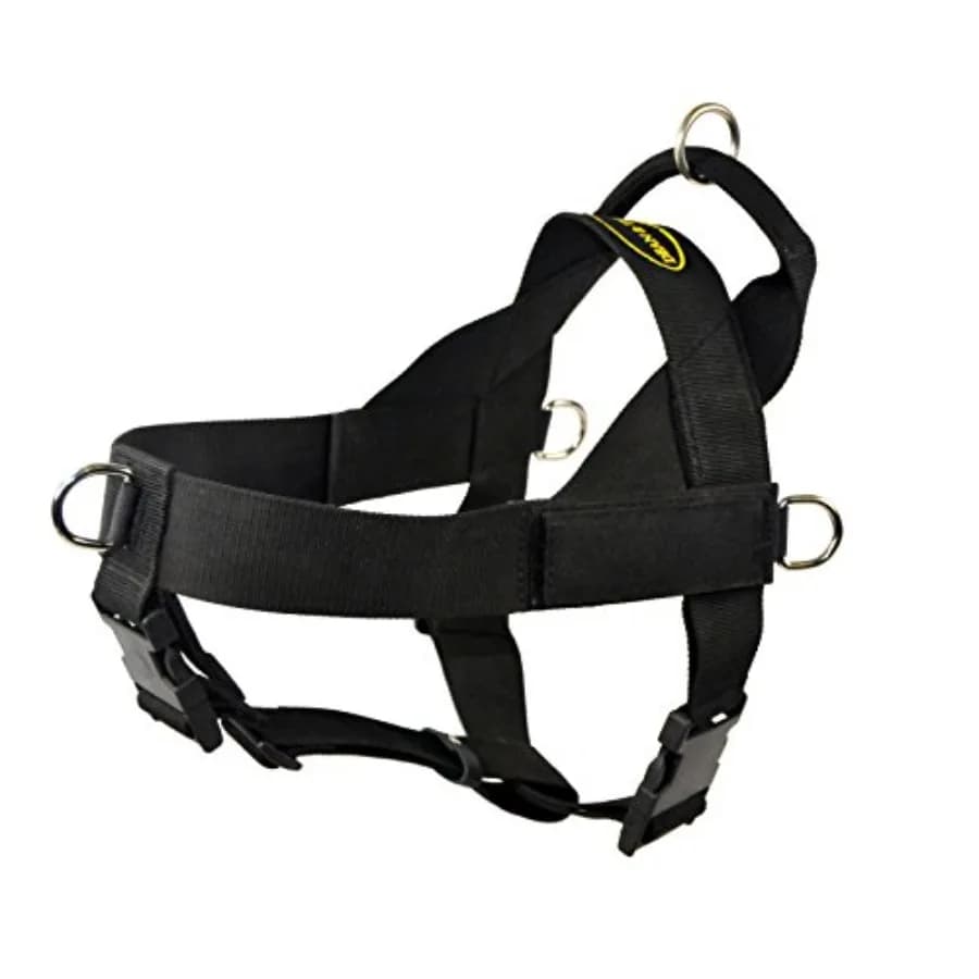 Imbracatura universale per cani DT - Taglia grande per razze di grossa taglia - Realizzata in Europa in nylon neoprene a doppio strato