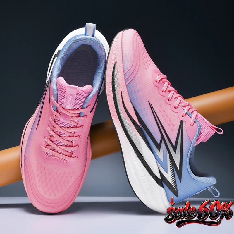 Scarpe da Corsa con Ammortizzazione ad Aria per Uomo e Donna, Sneakers Sportive Comode per Maratona