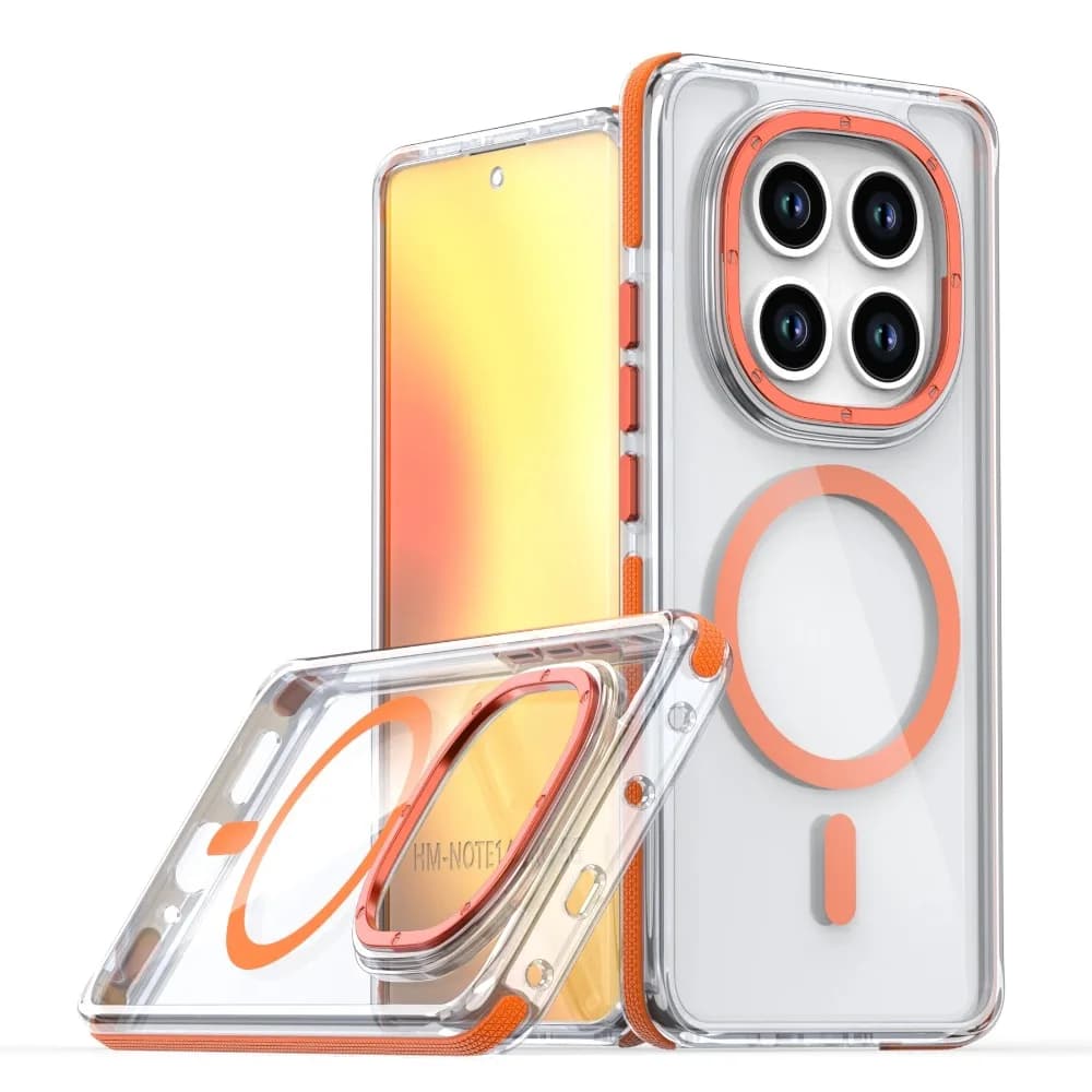 Premium shockproof magnetic case for Xiaomi Redmi Note 14 13 Pro Plus 5G 4G Compatible with Magsafe Protective Cover Funda