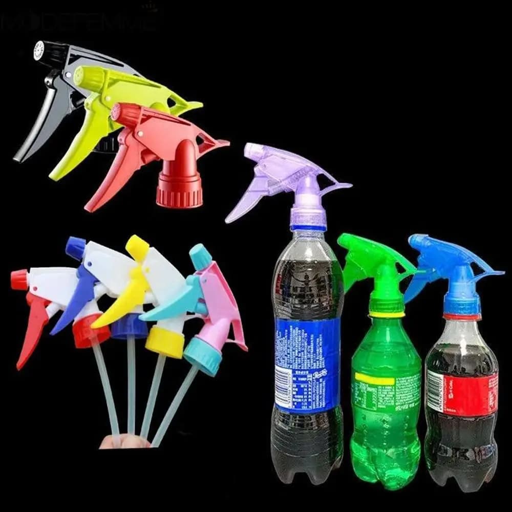 Ugello a grilletto per flacone Spray multiuso ugello a spruzzo in plastica ugello universale per irrigazione a mano per forniture da giardinaggio