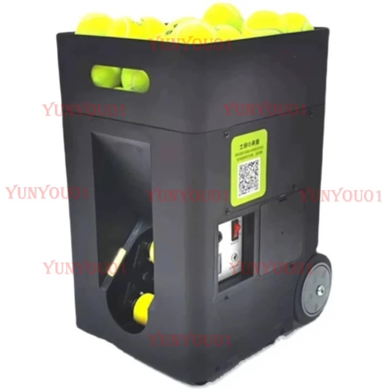 Nuovo JTS2 Piccola macchina per servire il tennis Alimentazione portatile con palline da tennis Sparring Trainer Sussidio didattico