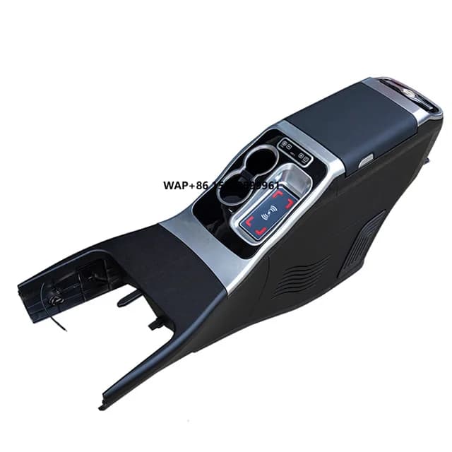 Box Portaoggetti Centrale con Frigorifero per Bracciolo Vito V250 V260 V220 W447 V-Class, Modifica e Aggiornamento Interni