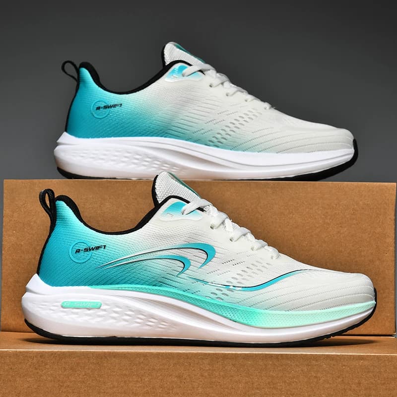 Scarpe da corsa sportive da uomo, casual, per maratona, traspiranti, leggere, comode, da donna, antiscivolo, per camminare all'aperto