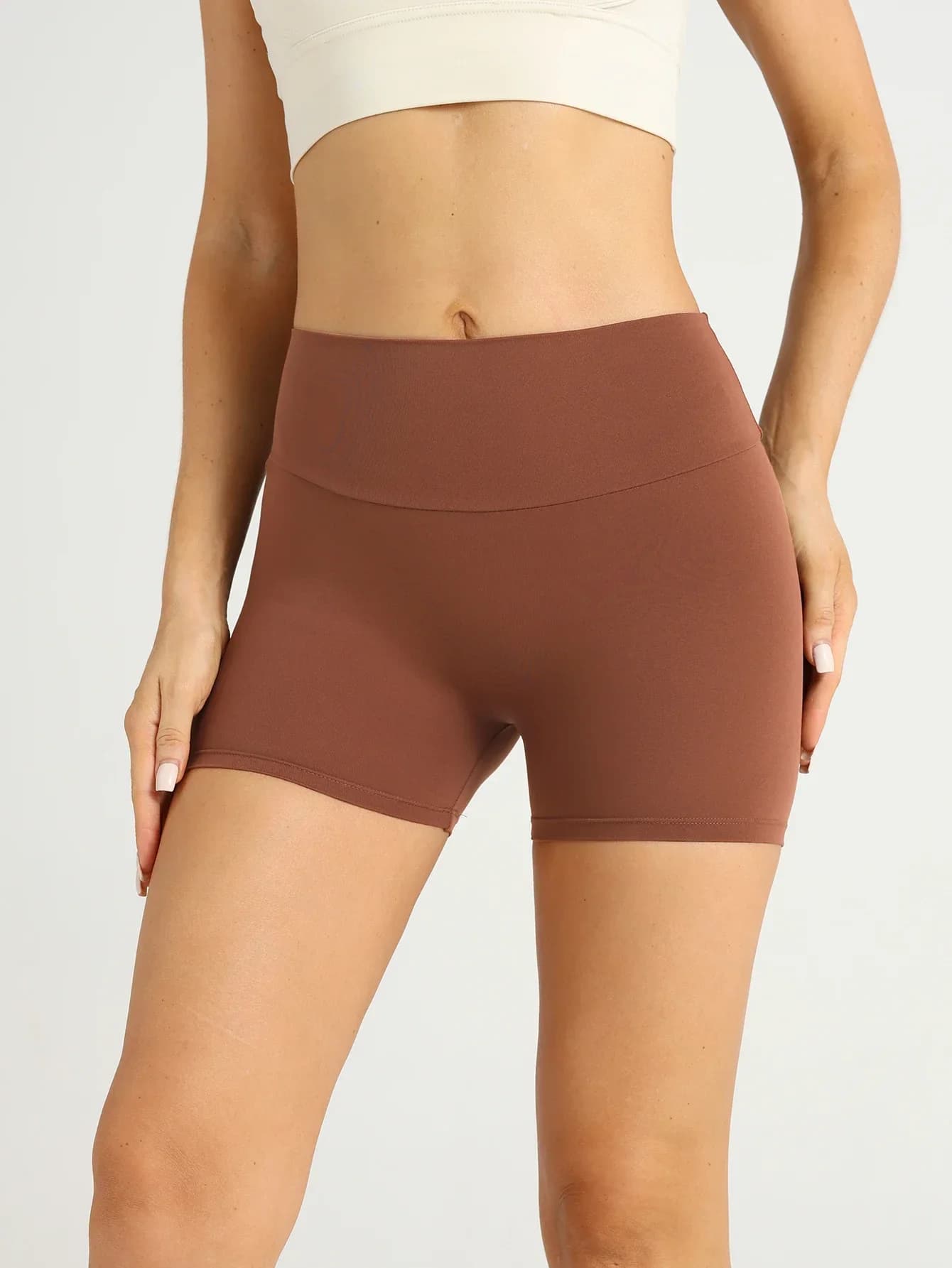 New Summer Yoga Shorts for Women in High Life, Elasticized, Sexy, Breathable, Cycling, Fitness and Training