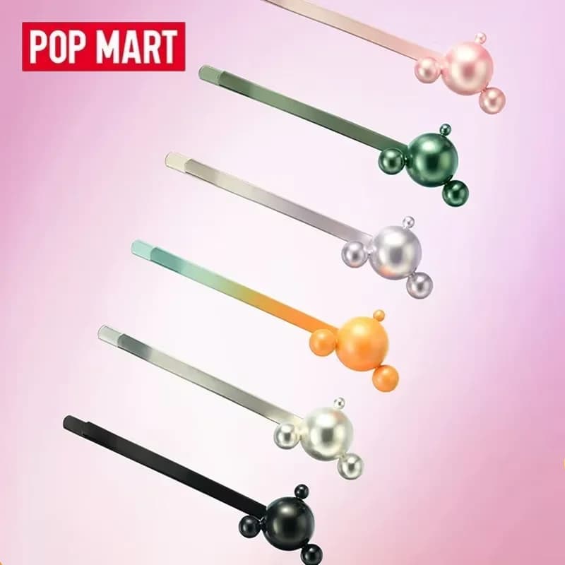 POP MART SKULLPANDA Serie Sonora Fermaglio per Capelli Combinabile Decorativo Scatola a Sorpresa Blind Box Giocattoli Bambola Originale Sacchetto a Sorpresa