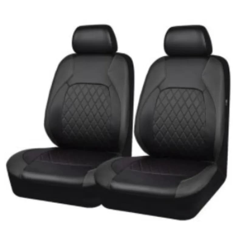 2 seat PU leather universal car seat covers for SEAT All car models Leon Arona Ateca Tarraco Ibiza Alhambra Car accessories