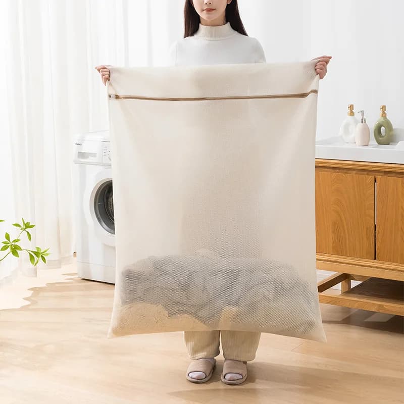 Anti-deformation Household Quilt Large-sized Laundry Bag for Washing Machine Special Machine-washable Laundry Net Bag Bed Sheets