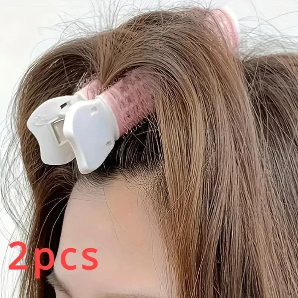 Hair Rollers Volumizing Curlers Root Clips Fluffy Instant Bang Heatless Hair Curler No Heat Styling Tool