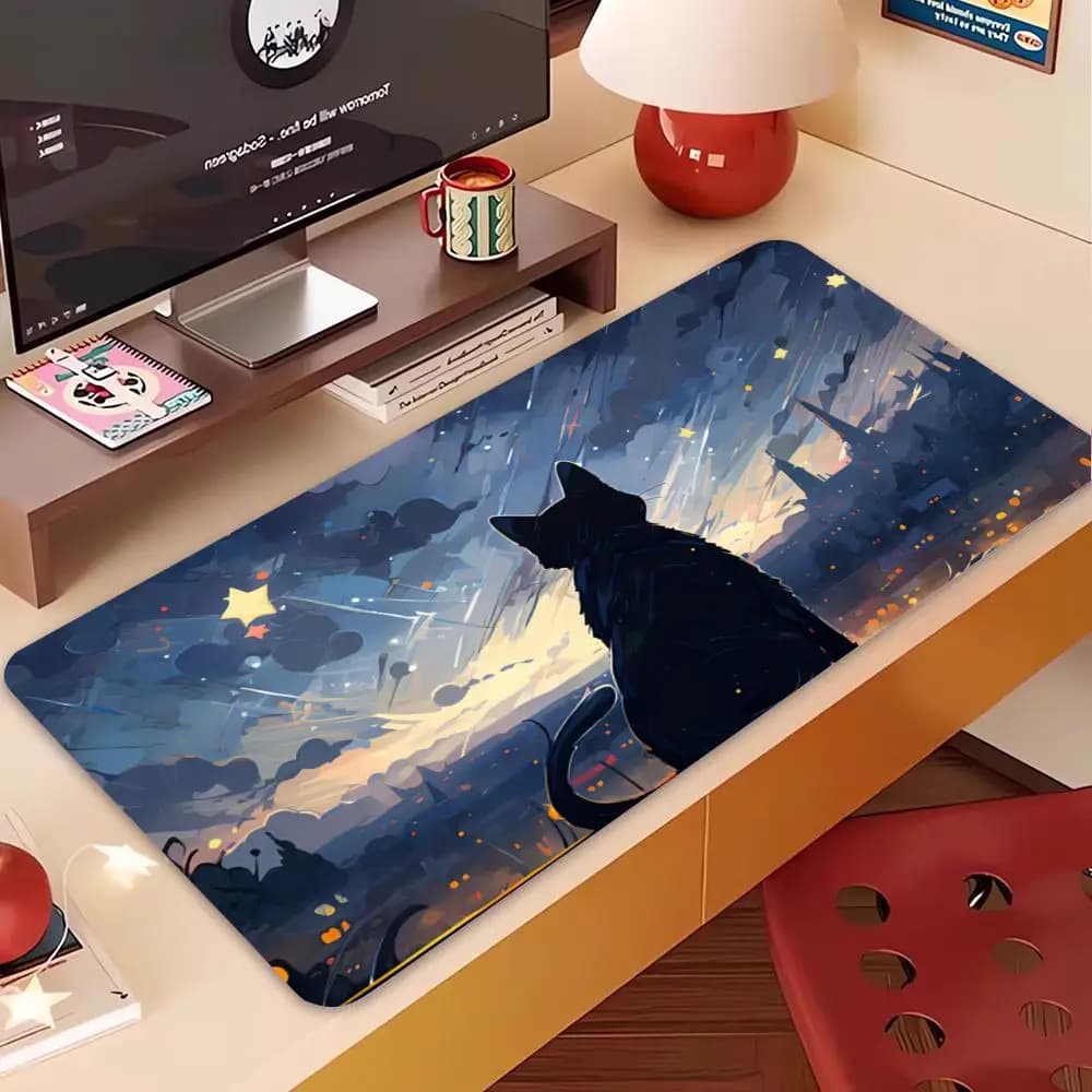 Mouse Pad Desk mat Office bedroom game mat Anti-slip laptop Desktop computer mouse mat