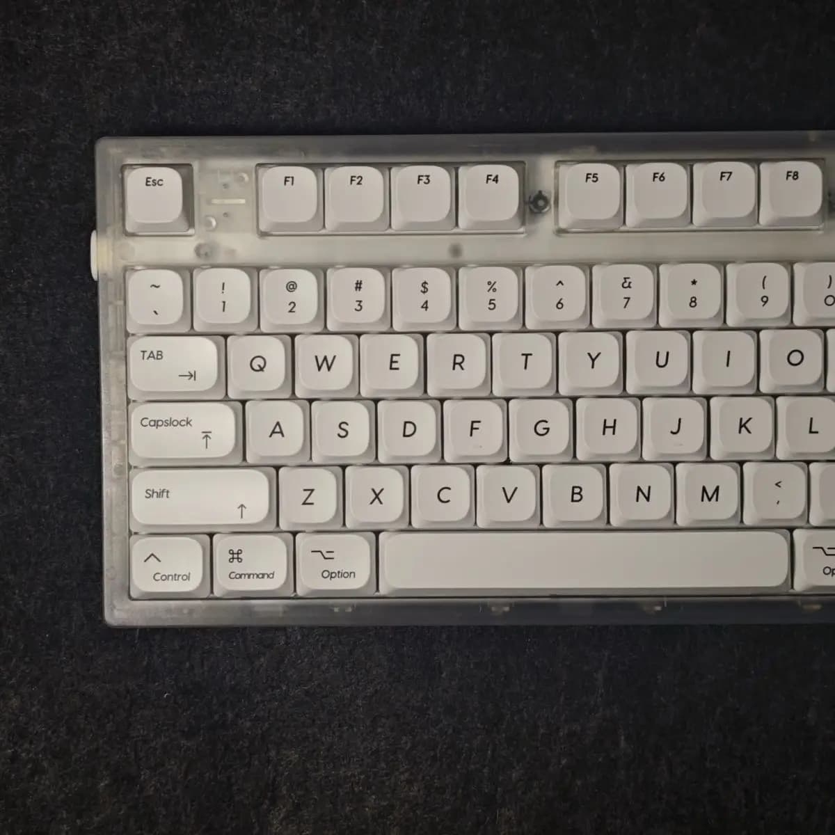 Copritasti a basso profilo 109 tasti Copritasti stile Apple Copritasti PBT a doppio scatto per MX Switch 60% 65% 75% Copritasti tastiera meccanica per giocatori