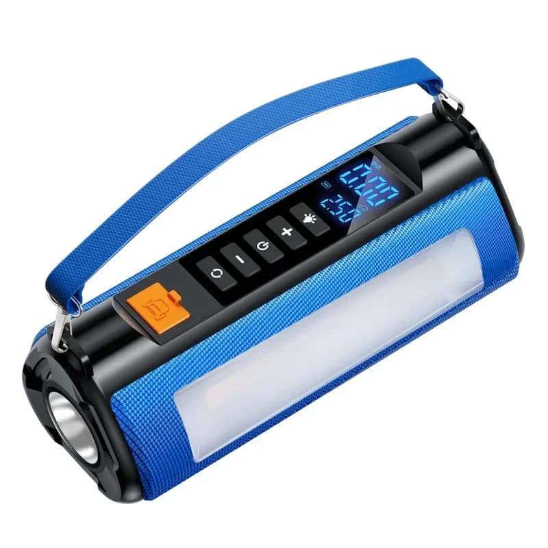 SAT per avviamento di emergenza per auto 12000mAh/16000mAh/20000mAh con compressore d'aria 150PSI Gonfiatore digitale per pneumatici con luce LED - 20000mAh